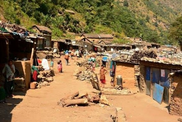 W wiosce we wschodnim Nepalu.