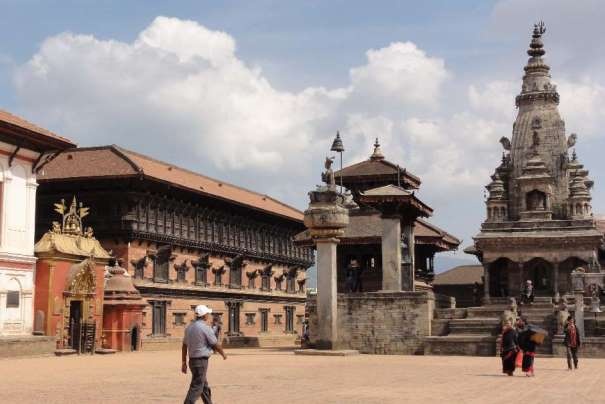 Durbar Square w Bhaktapurze. Durbar Square w Bhaktapurze.