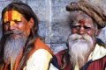 Sadhu koło świątyni Pashupatinath w Kathmndu.