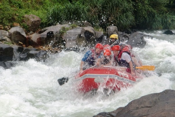 Rafting na rzece Kelani