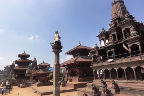 Durbar Square w Patanie Durbar Square w Patanie