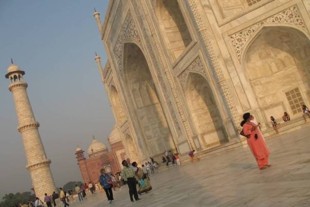Grobowiec Taj Mahal w Agrze. Grobowiec Taj Mahal w Agrze.
