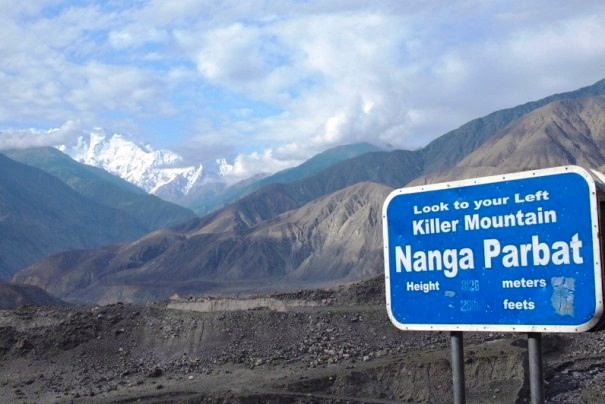 Widok na Nanga Parbat