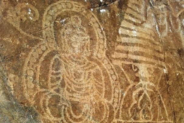 Buddyjski relief koło Chilas Buddyjski relief koło Chilas