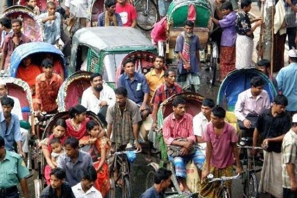 Ruch iliczny w Dhace