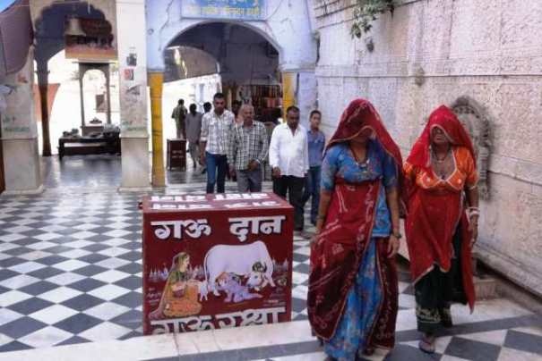 Kobiety na ghatach w Pushkarze Kobiety na ghatach w Pushkarze