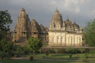 Wspaniałe świątynie w Khajuraho